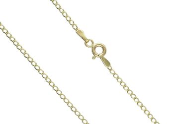 Złoty łańcuszek pancerka 1,6 mm – próba 585  45 cm  Klasyczna biżuteria (1).jpg